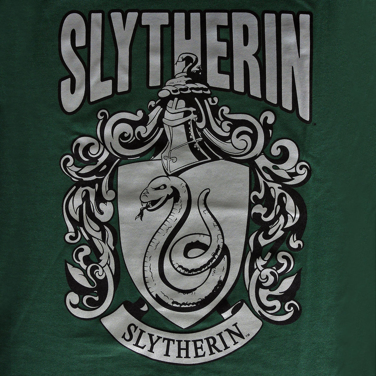 Image produit Harry Potter - T-Shirt vert avec blason de Serpentard