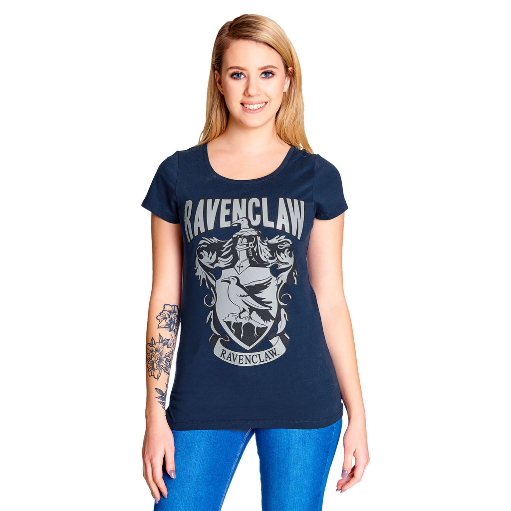 Immagine del prodotto Harry Potter - T-shirt da donna con stemma di Ravenclaw blu