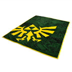 Produktbild Zelda - Hyrule Logo Flauschdecke
