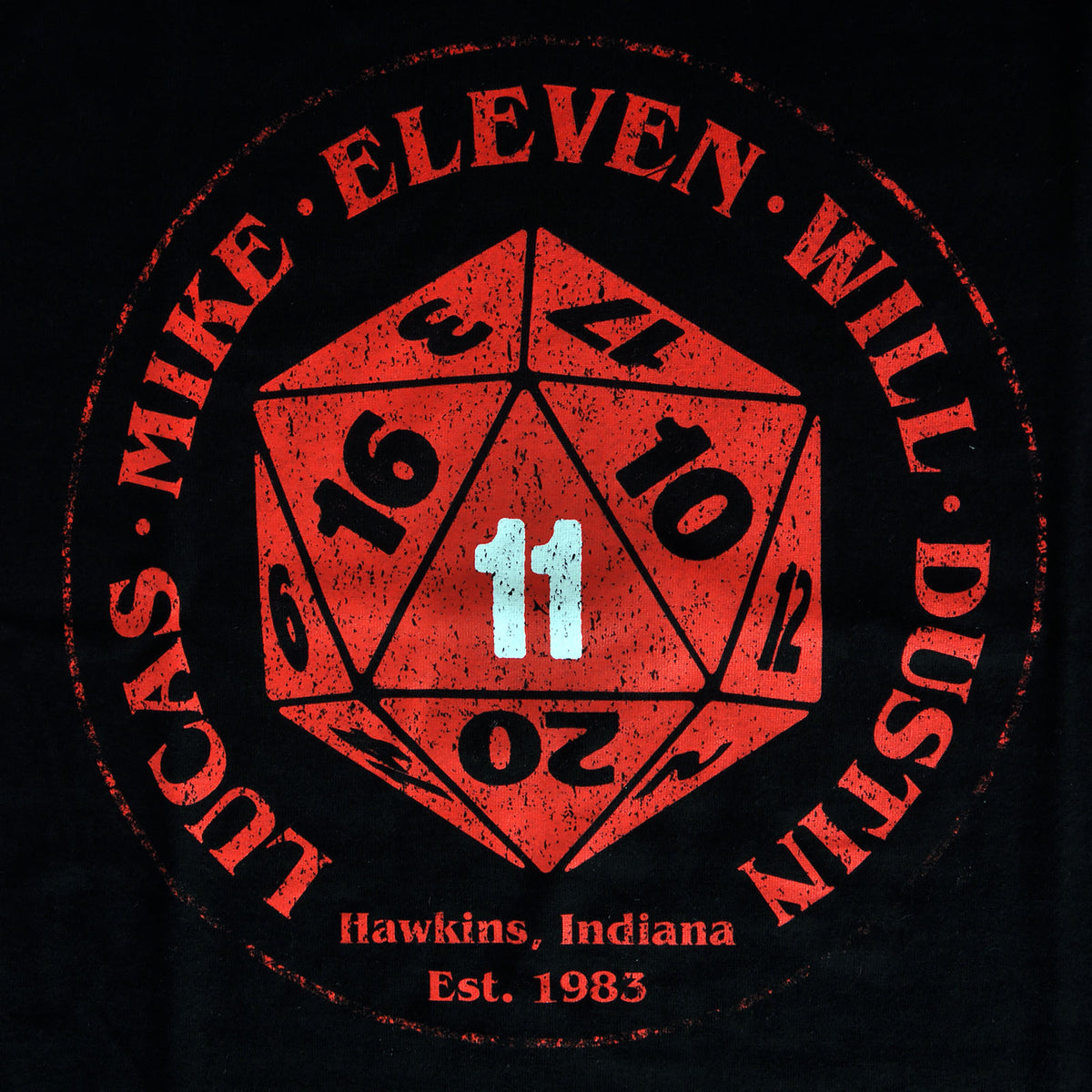 Produktbild Eleven Dice T-Shirt für Stranger Things Fans