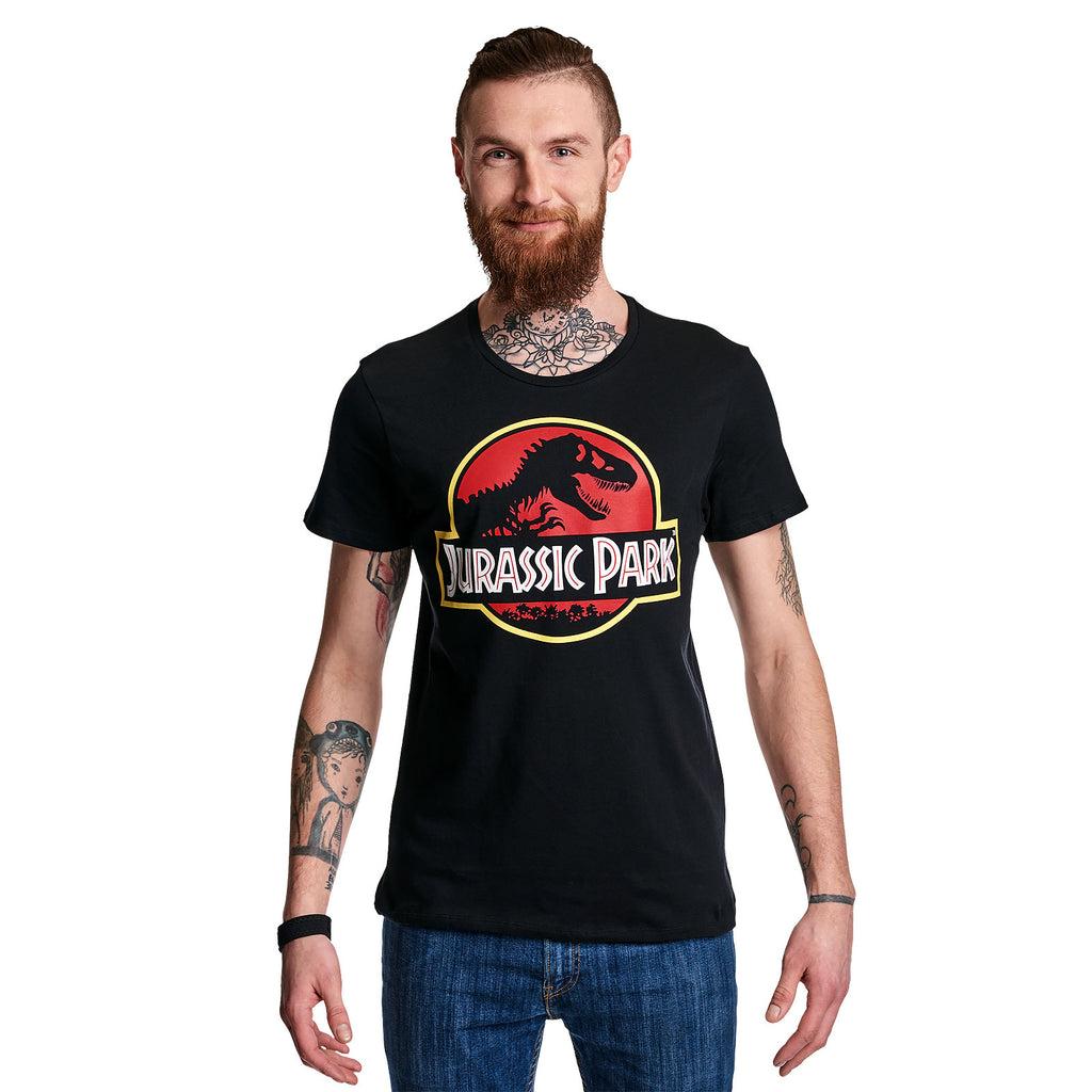 Image produit Jurassic Park - T-shirt logo noir