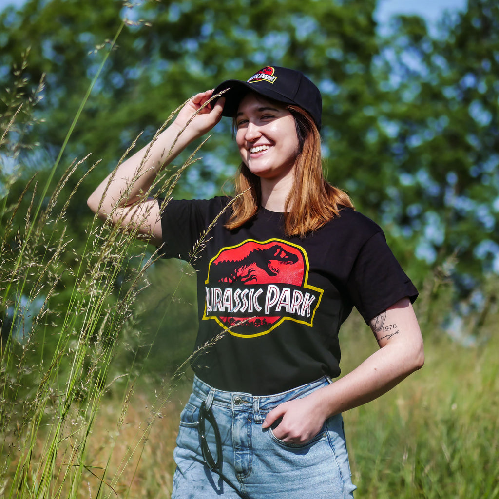 Image produit Jurassic Park - T-shirt logo noir