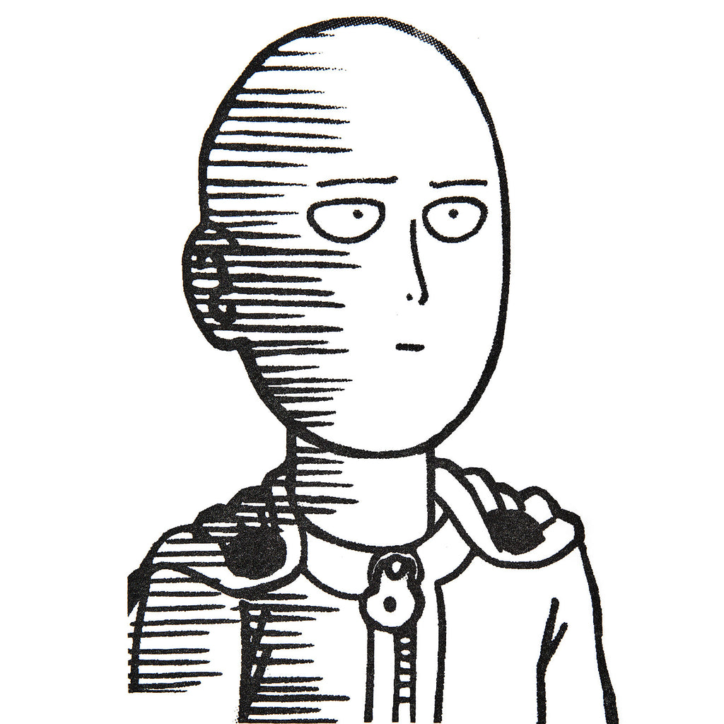 Produktbild One Punch Man - Saitama Sketch T-Shirt weiß
