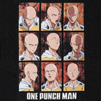 Image produit One Punch Man - Emotions de Saitama T-Shirt Gris
