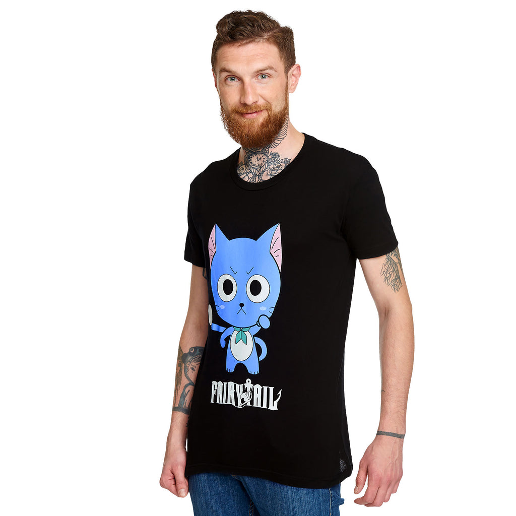 Image produit Fairy Tail - T-Shirt Happy noir