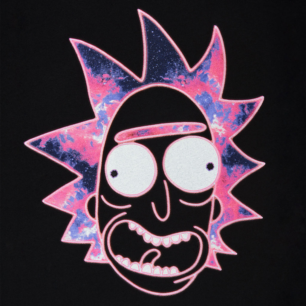 Immagine del prodotto Rick e Morty - Neon Rick Glow in the Dark T-Shirt nera