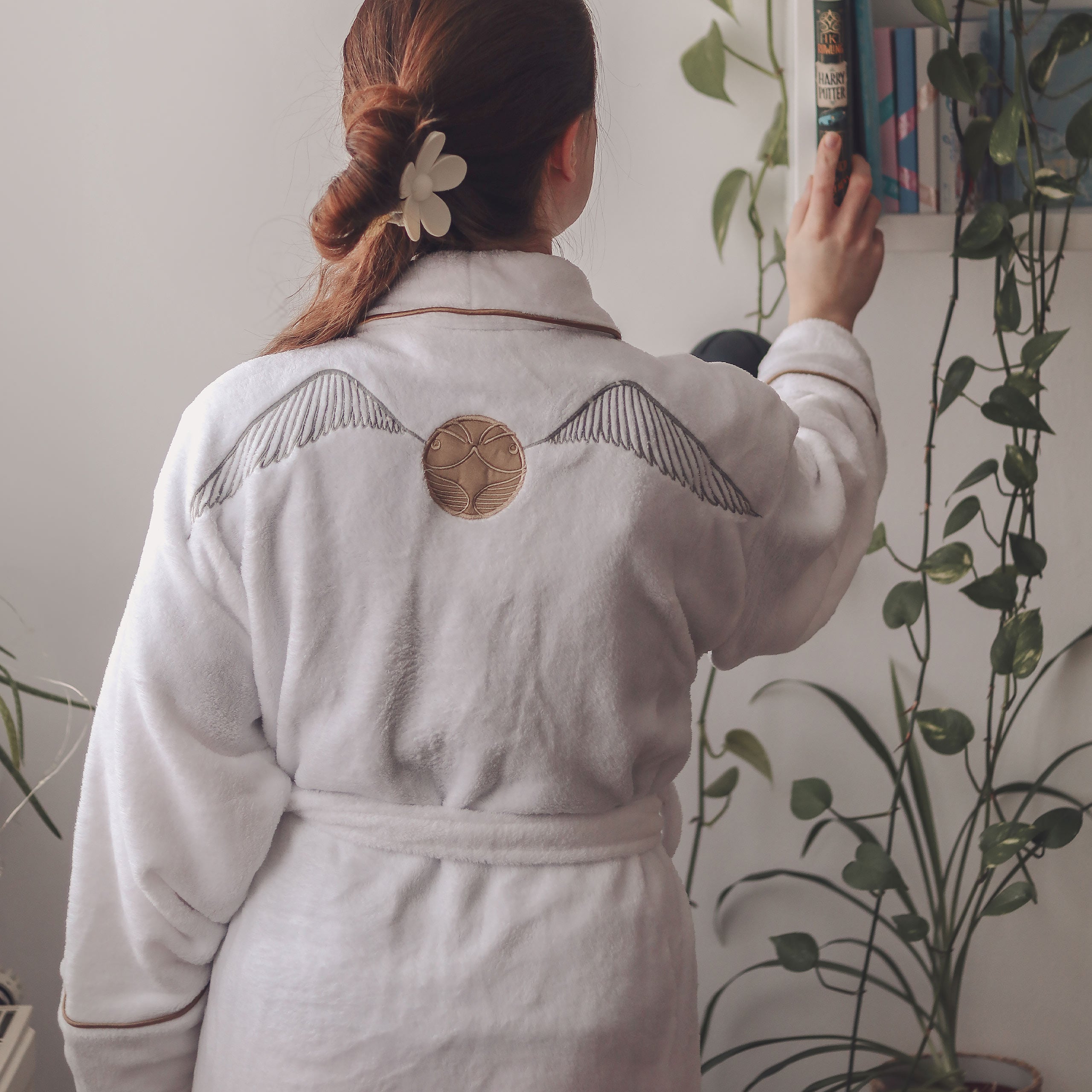 Immagine del prodotto Harry Potter - Accappatoio Boccino d'Oro Donna Bianco