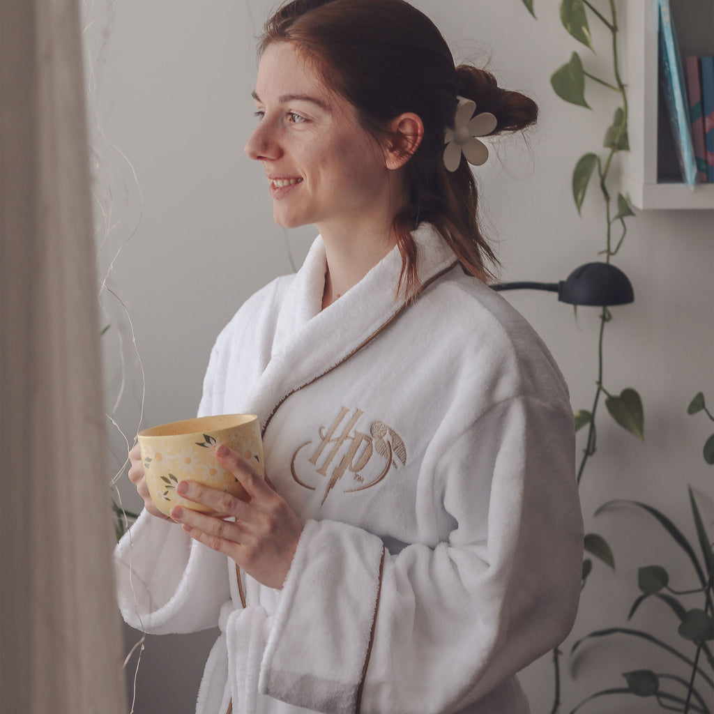 Immagine del prodotto Harry Potter - Accappatoio Boccino d'Oro Donna Bianco