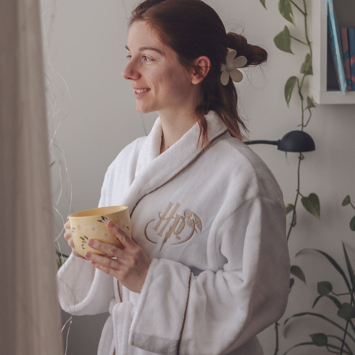 Immagine del prodotto Harry Potter - Accappatoio Boccino d'Oro Donna Bianco