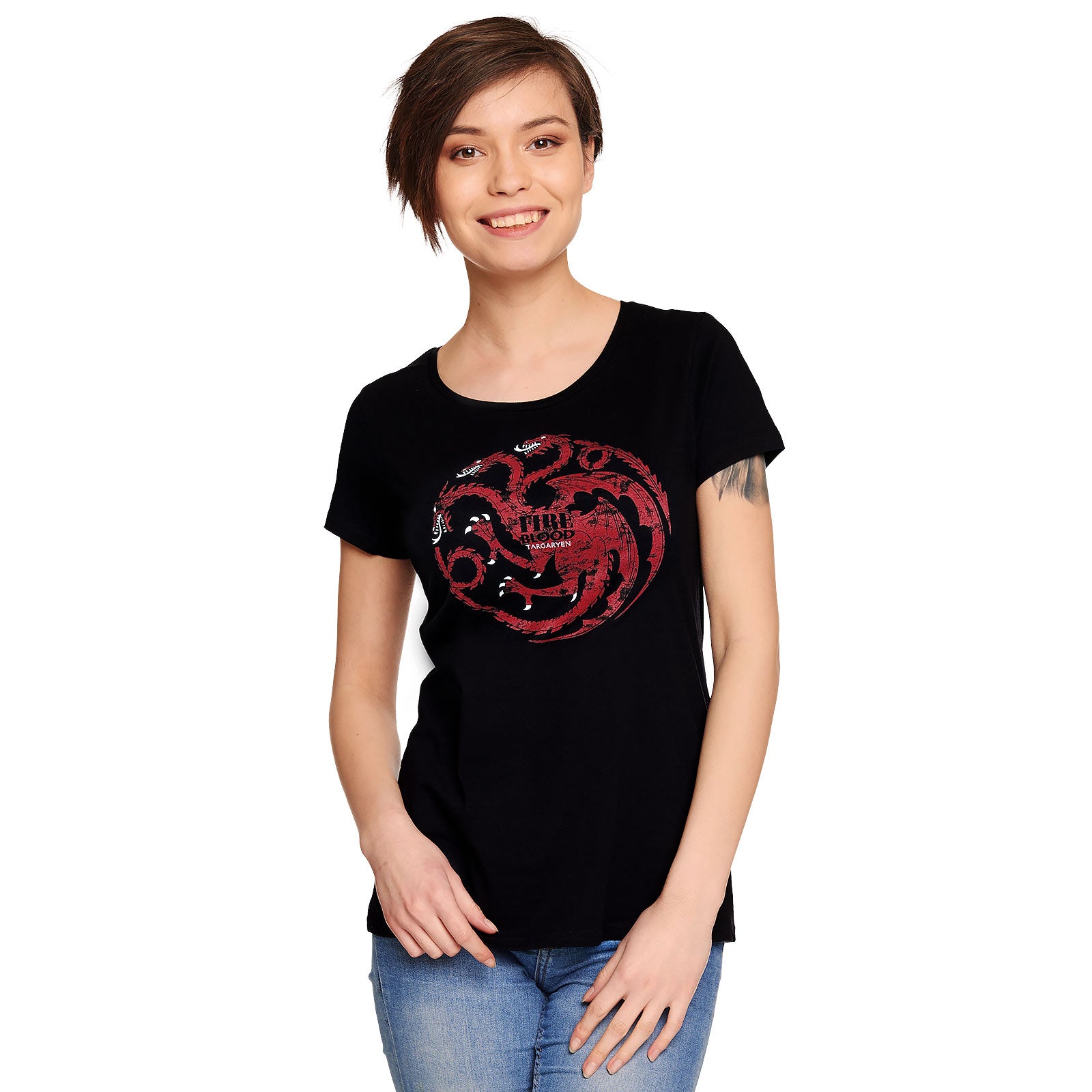 Image produit Game of Thrones - T-shirt femme blason de la Maison Targaryen