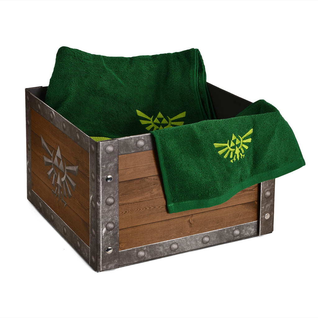 Immagine del prodotto Zelda - Scatola di immagazzinaggio con logo di Hyrule