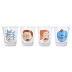 Produktbild Rick and Morty - Faces Shots Gläserset