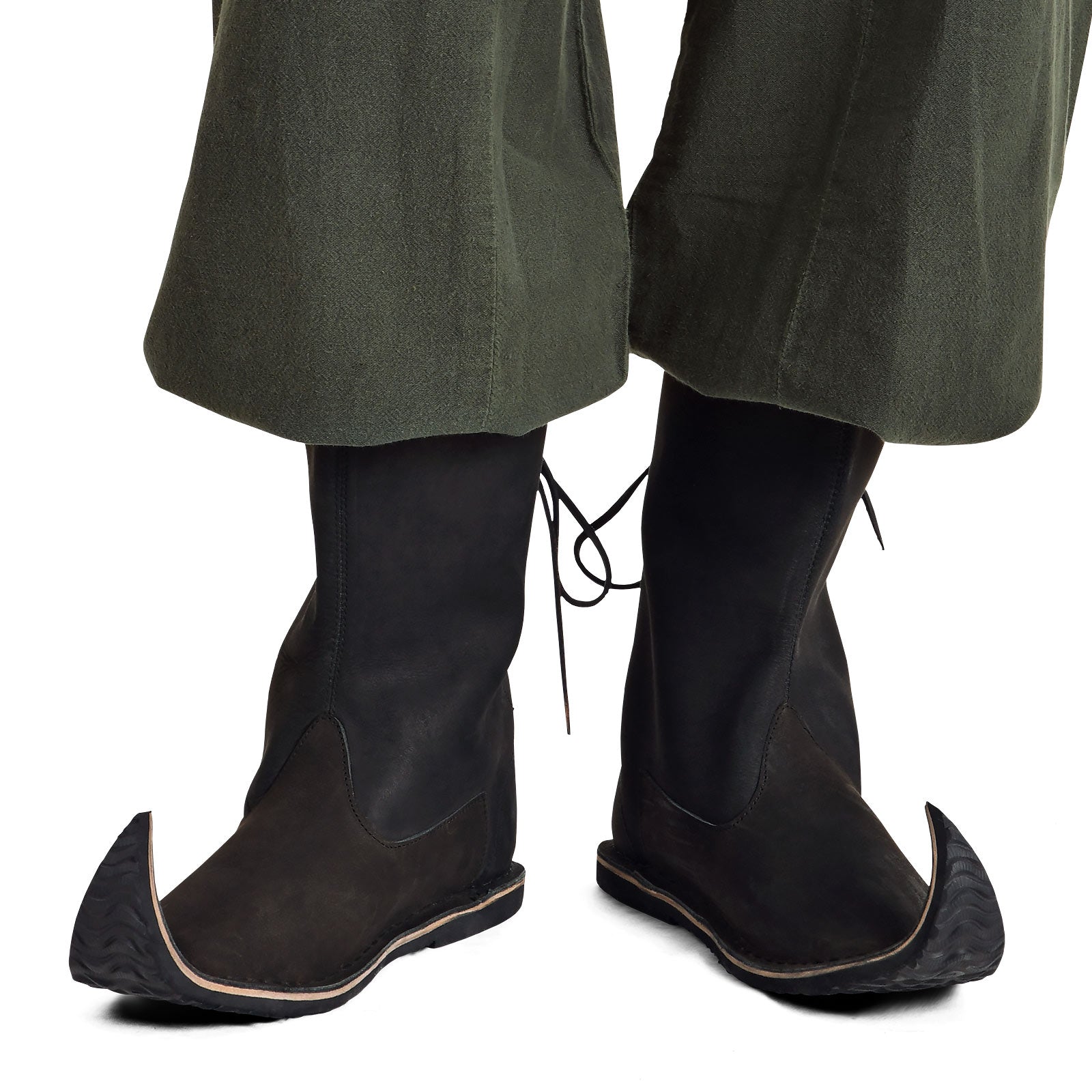 Produktbild Mittelalter Schnabelstiefel schwarz