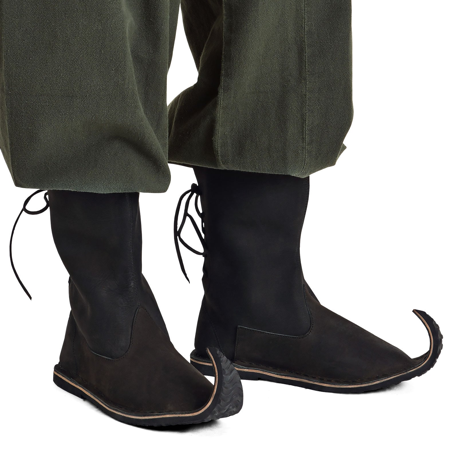 Produktbild Mittelalter Schnabelstiefel schwarz