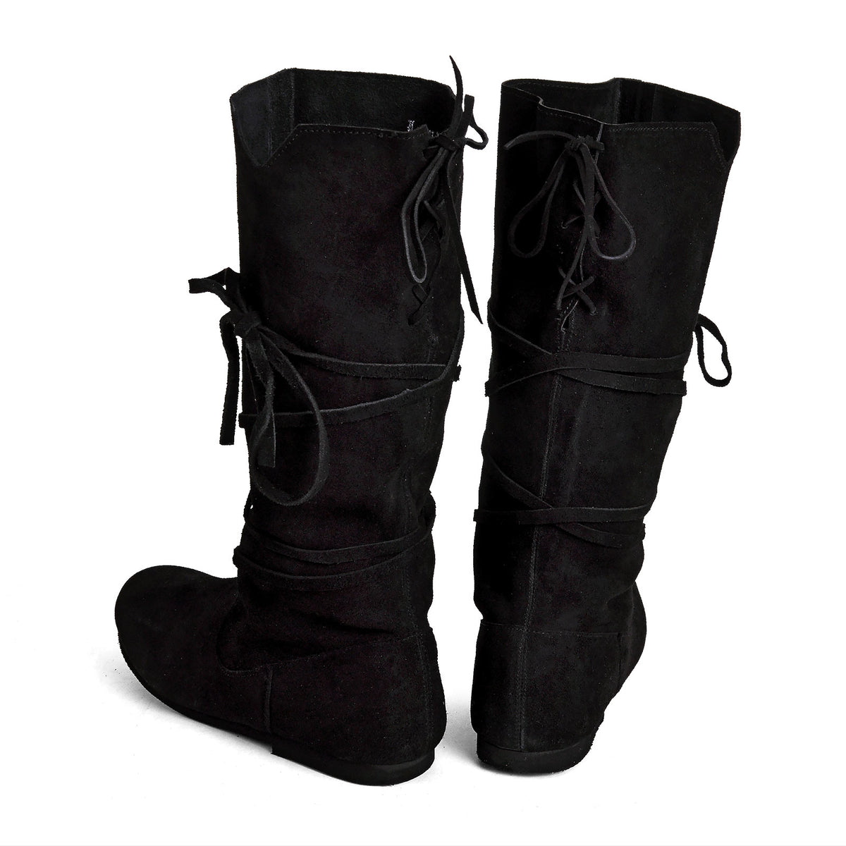 Produktbild Mittelalter Schnürstiefel schwarz