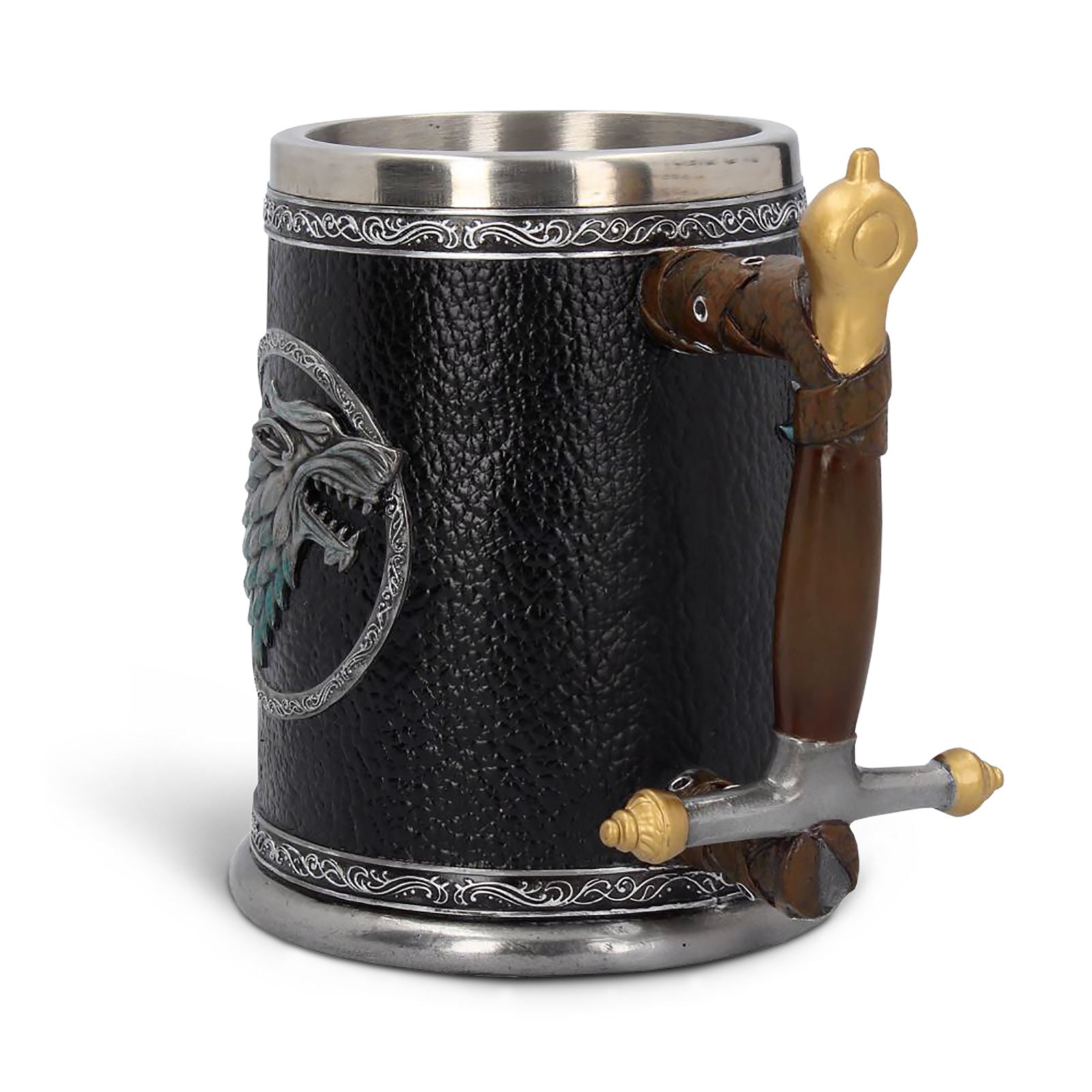Produktbild Game of Thrones - Schattenwolf Winter is Coming Krug deluxe