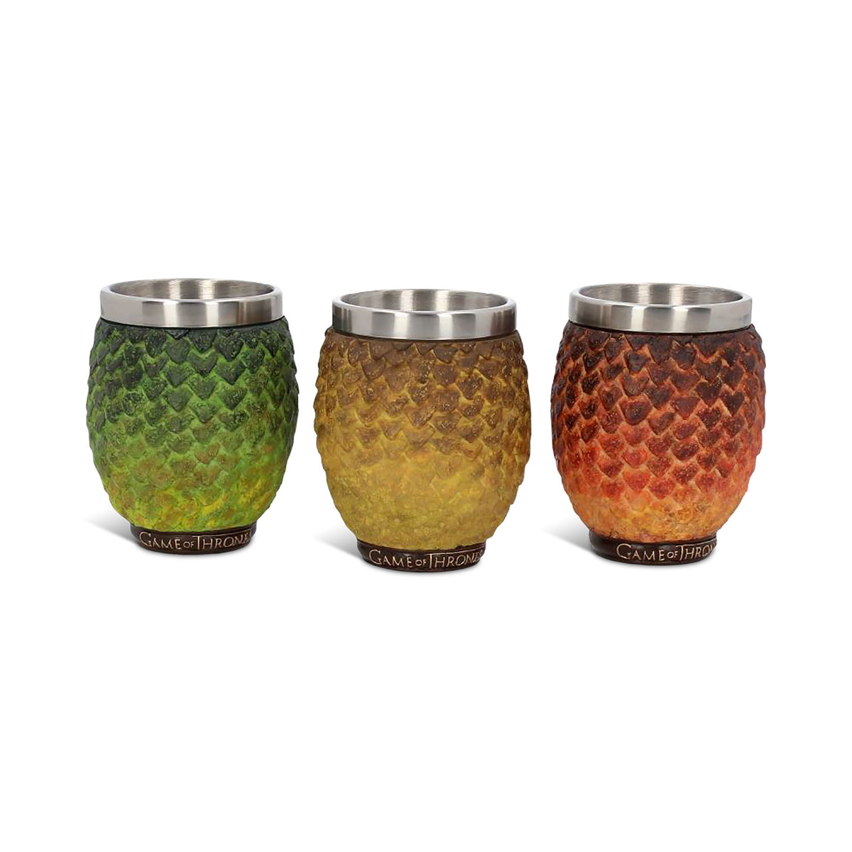 Produktbild Game of Thrones - Dracheneier Becher Set deluxe