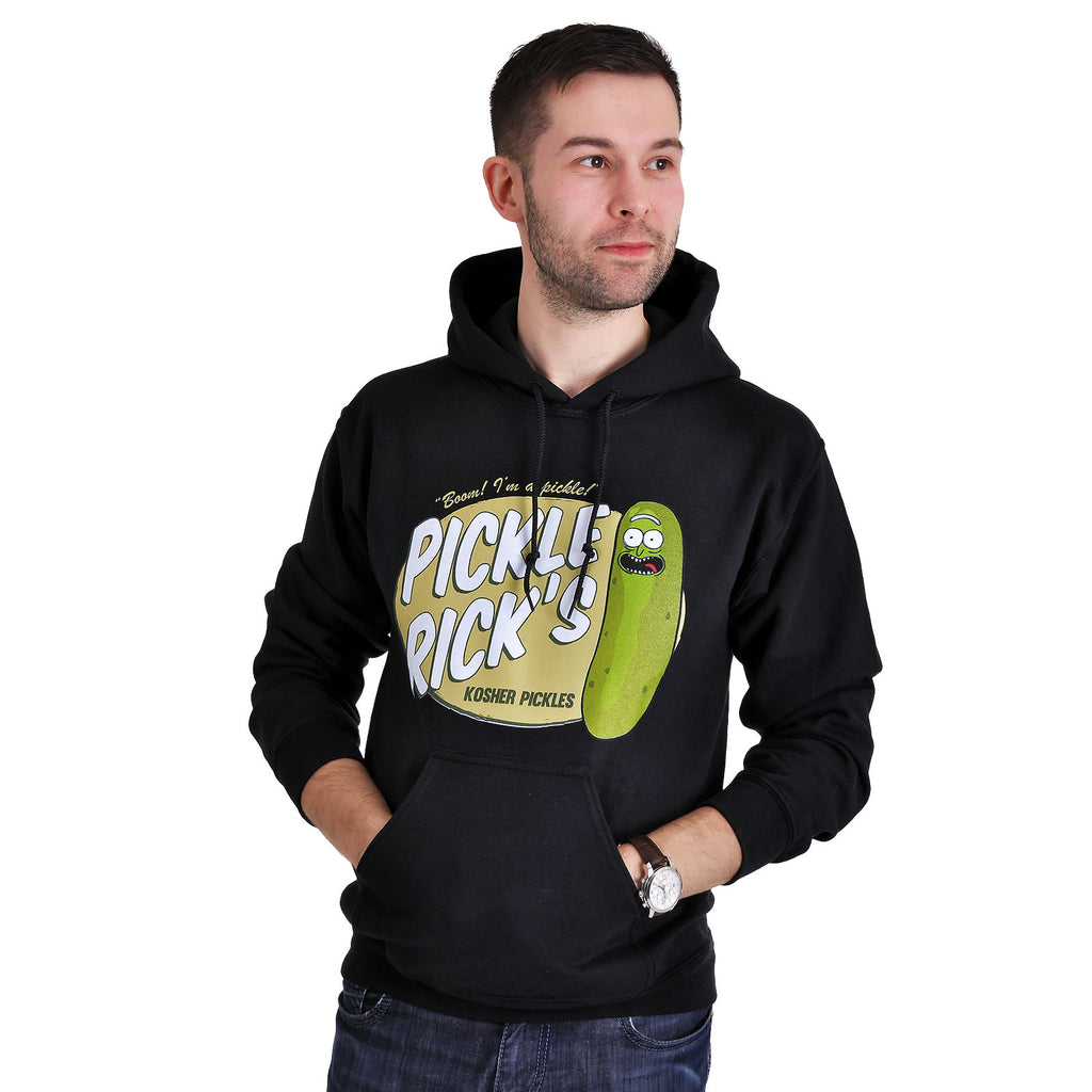 Produktbild Rick and Morty - Pickle Rick Hoodie schwarz