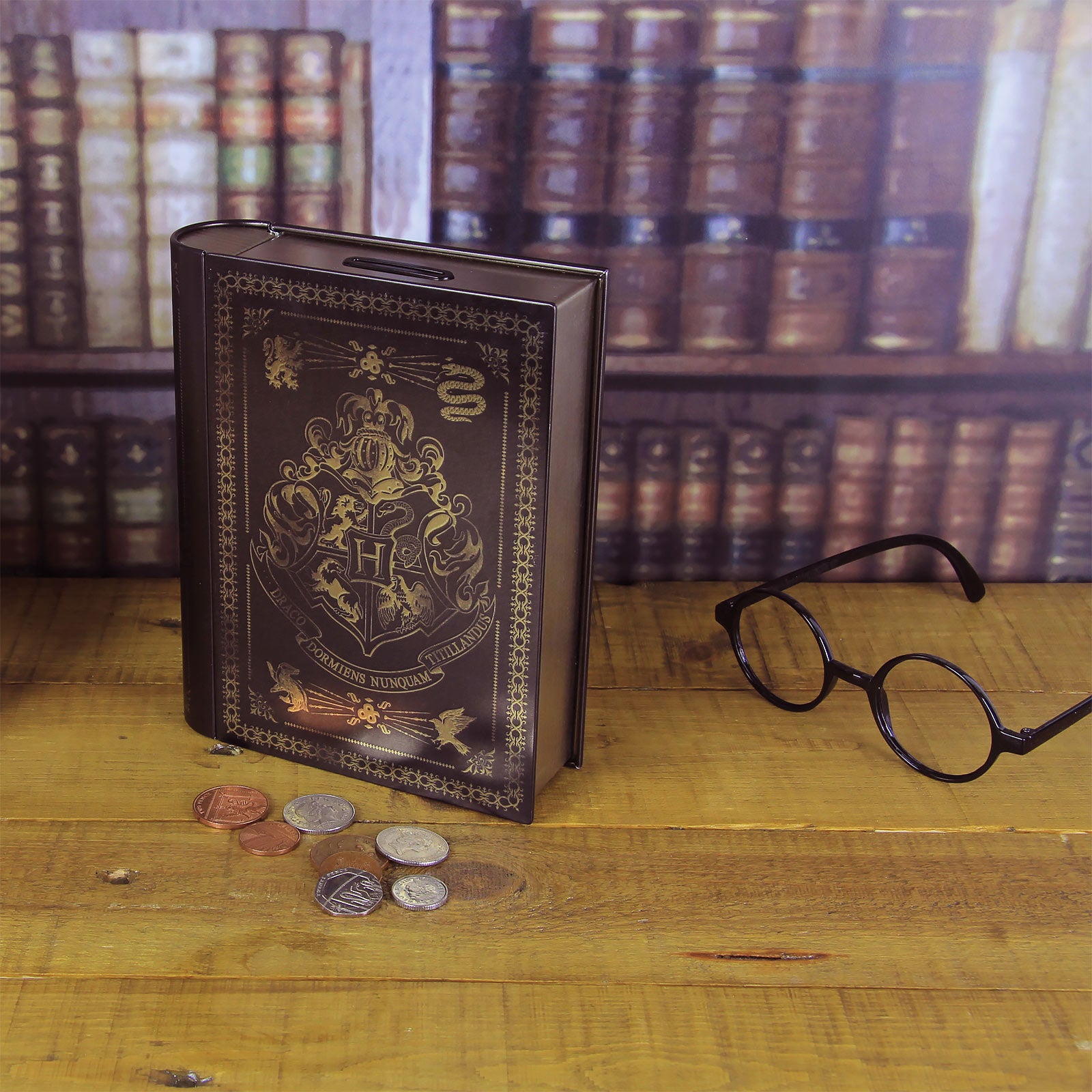 Produktbild Harry Potter - Hogwarts Zauberbuch Spardose