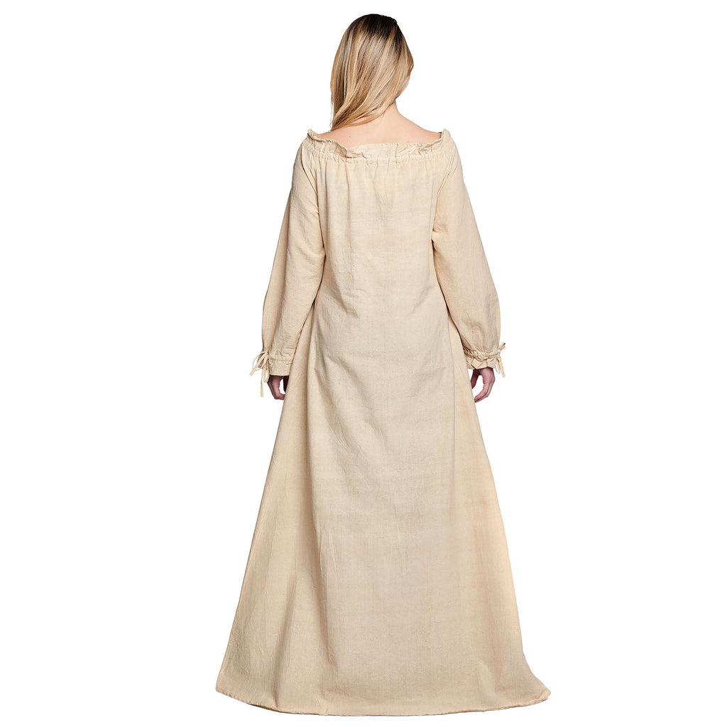 Produktbild Mittelalter Langarmkleid beige
