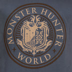 Image produit Monster Hunter - T-shirt logo du monde bleu