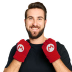 Immagine del prodotto Super Mario - Guanti senza dita con logo rosso
