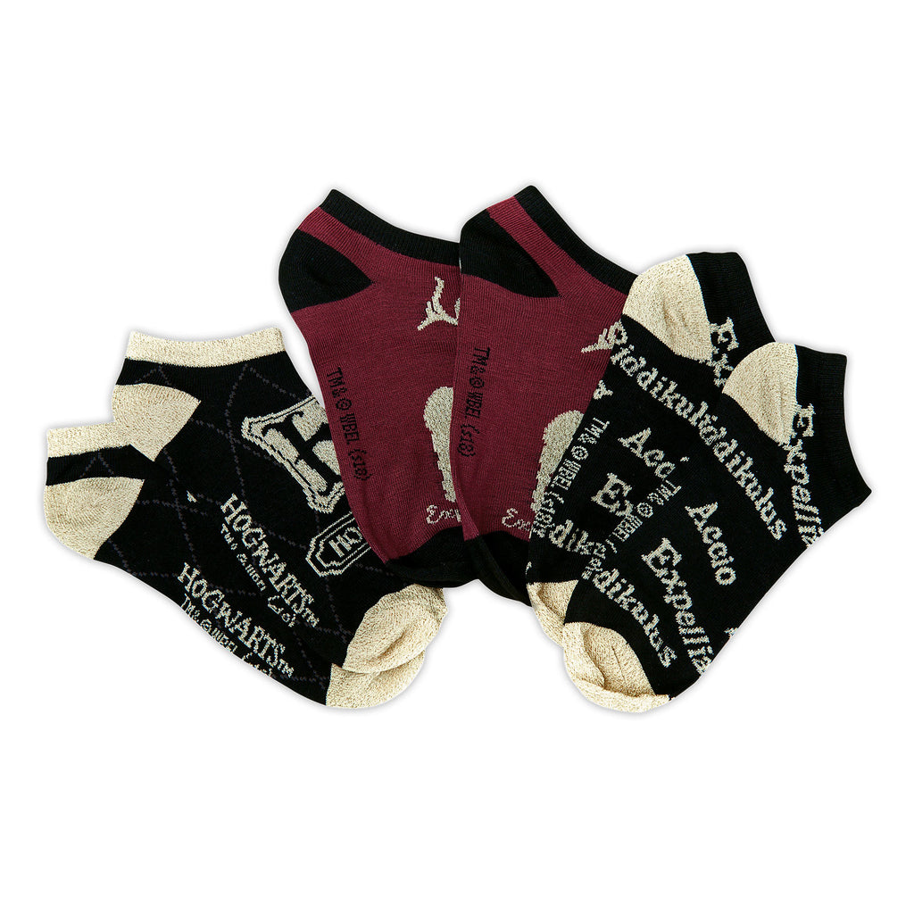 Immagine del prodotto Harry Potter - Set di 3 calzini con effetto glitter