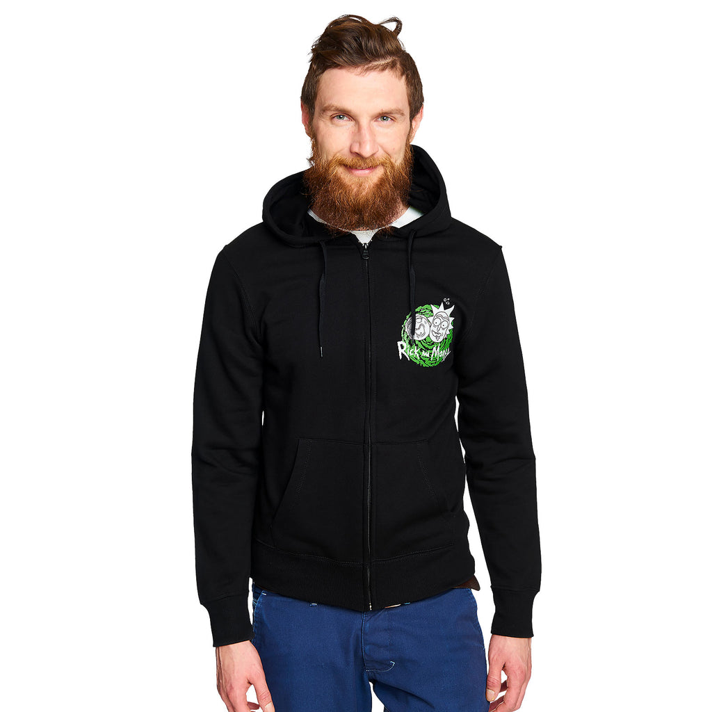 Image produit Rick and Morty - Riggity Wrecked Sweat à Capuche noir