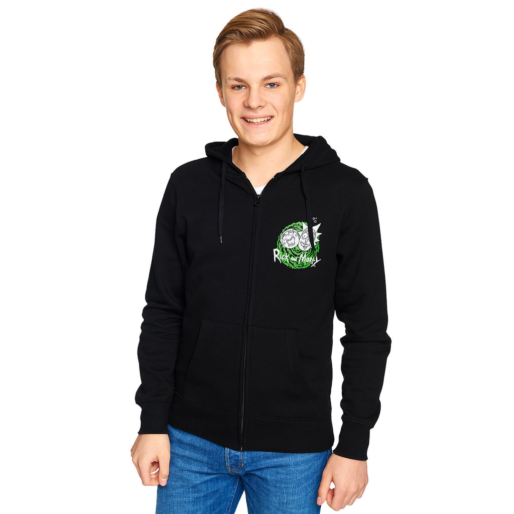 Image produit Rick and Morty - Riggity Wrecked Sweat à Capuche noir