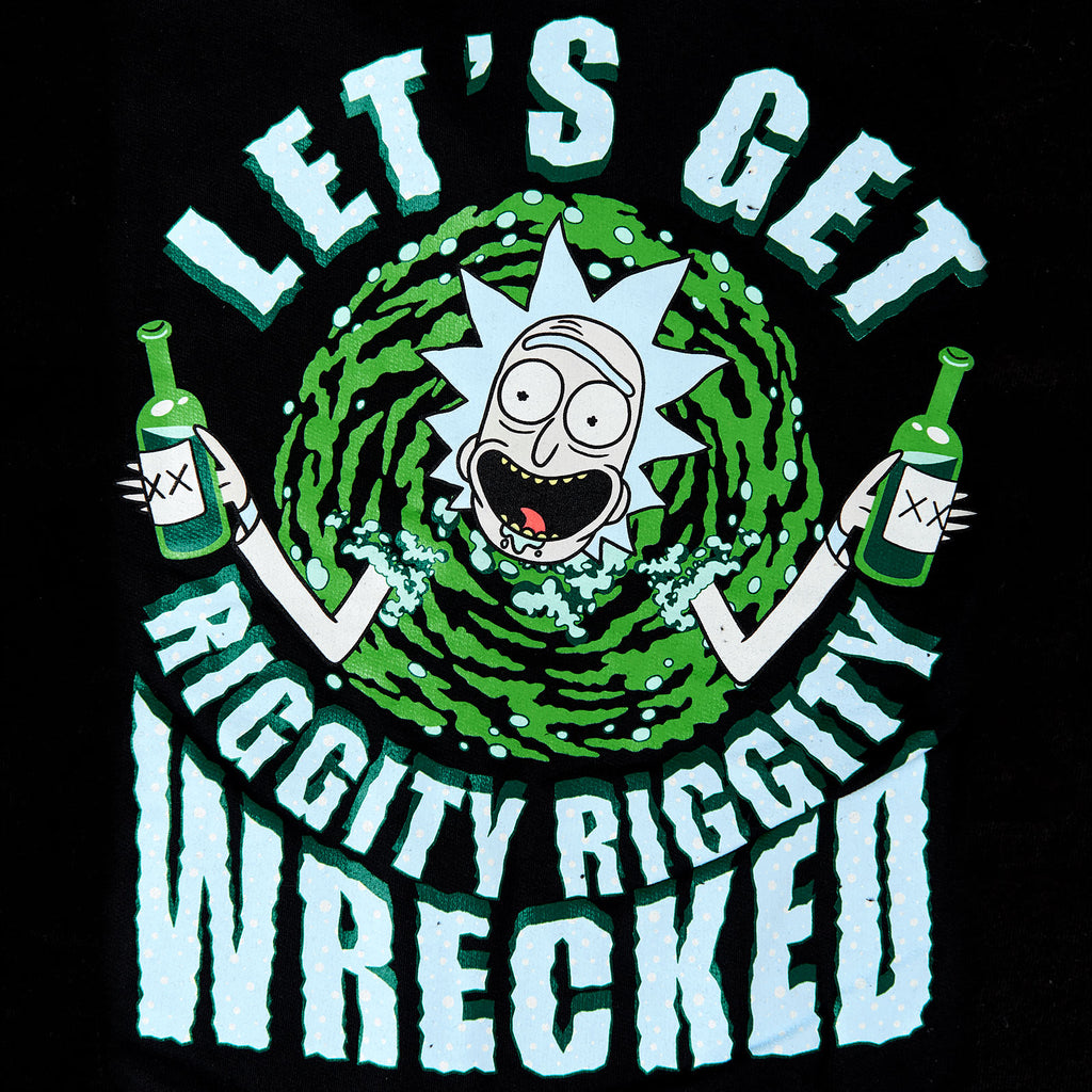 Image produit Rick and Morty - Riggity Wrecked Sweat à Capuche noir