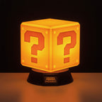 Product image Super Mario - question mark block 3D table lamp