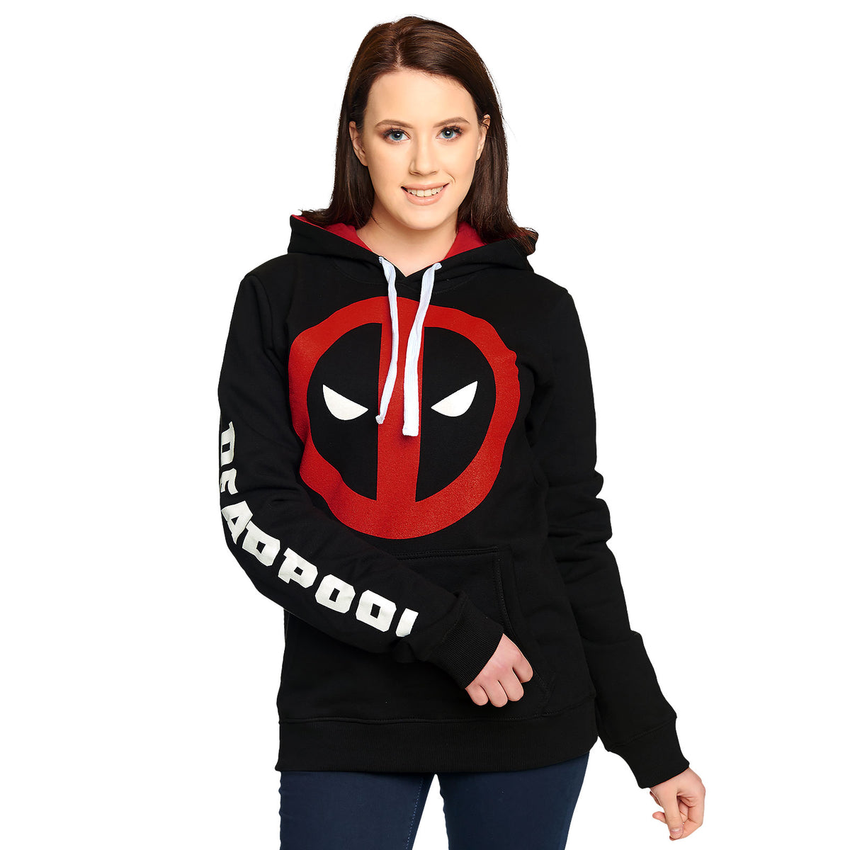 Immagine del prodotto Deadpool - Eyes Logo Hoodie nero