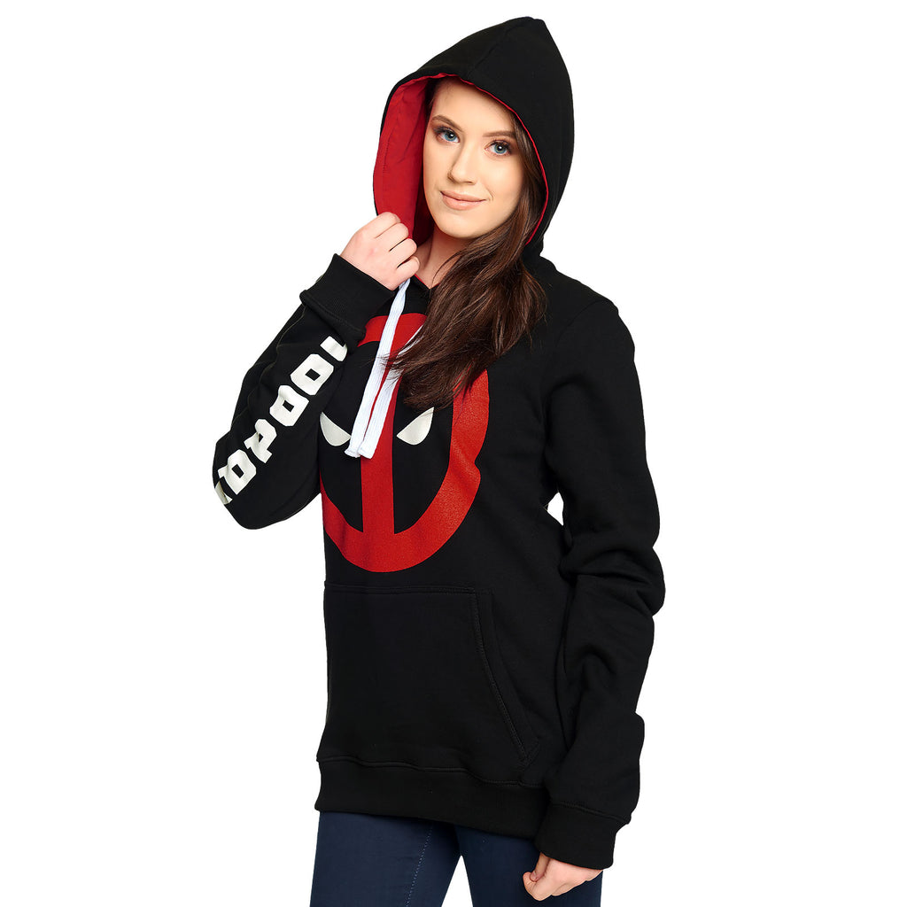 Immagine del prodotto Deadpool - Eyes Logo Hoodie nero