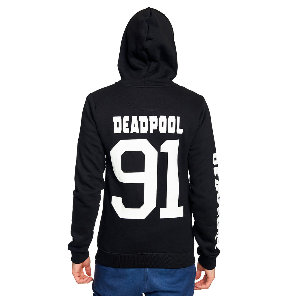 Image produit Deadpool - Numéro 91 Sweat à capuche noir
