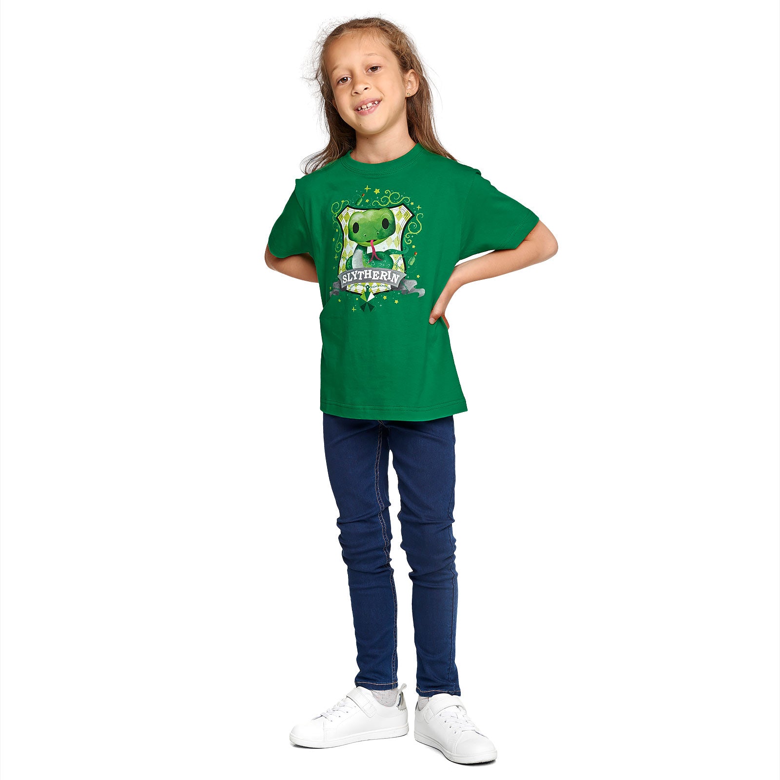Image produit Harry Potter - T-shirt magique Serpentard enfants vert