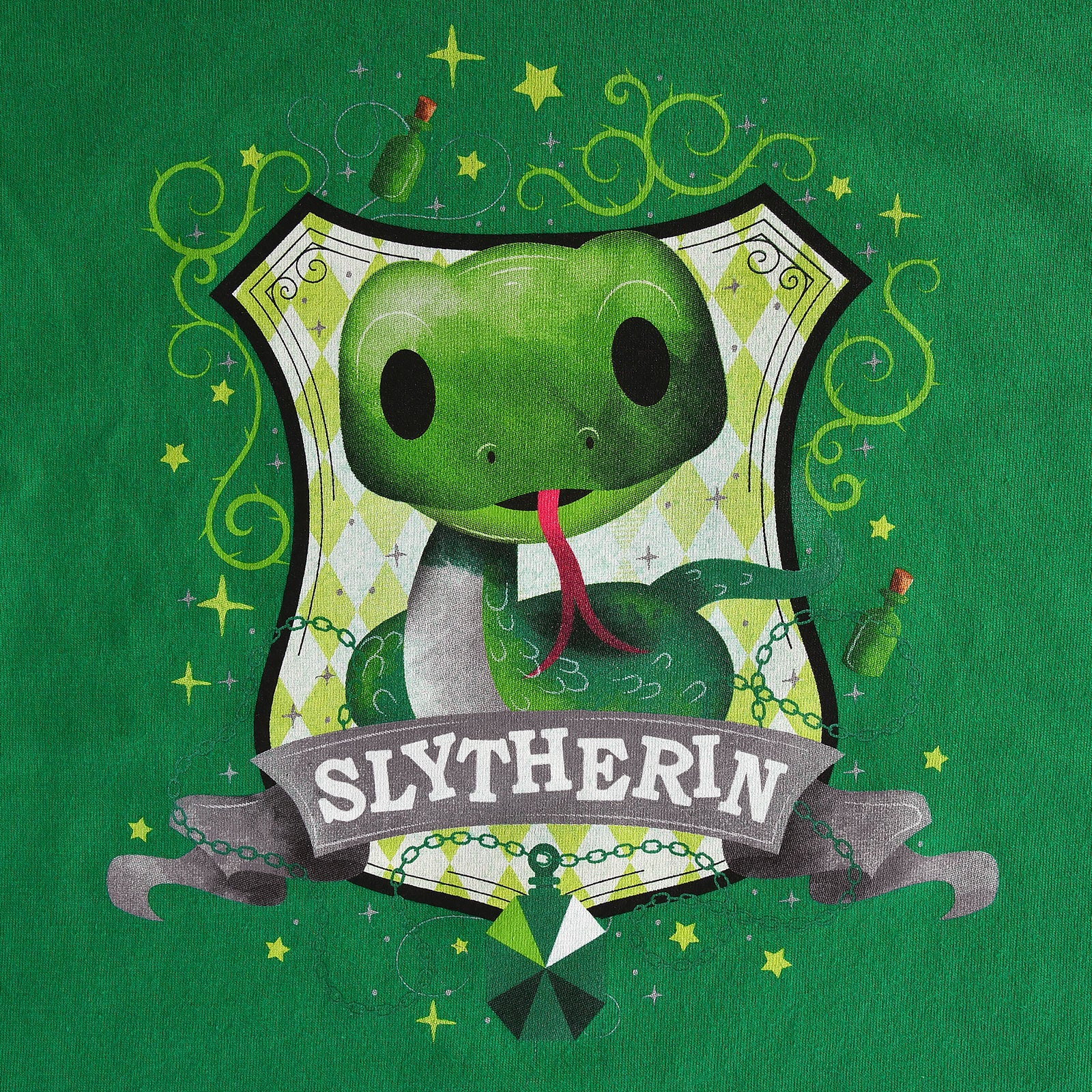 Image produit Harry Potter - T-shirt magique Serpentard enfants vert