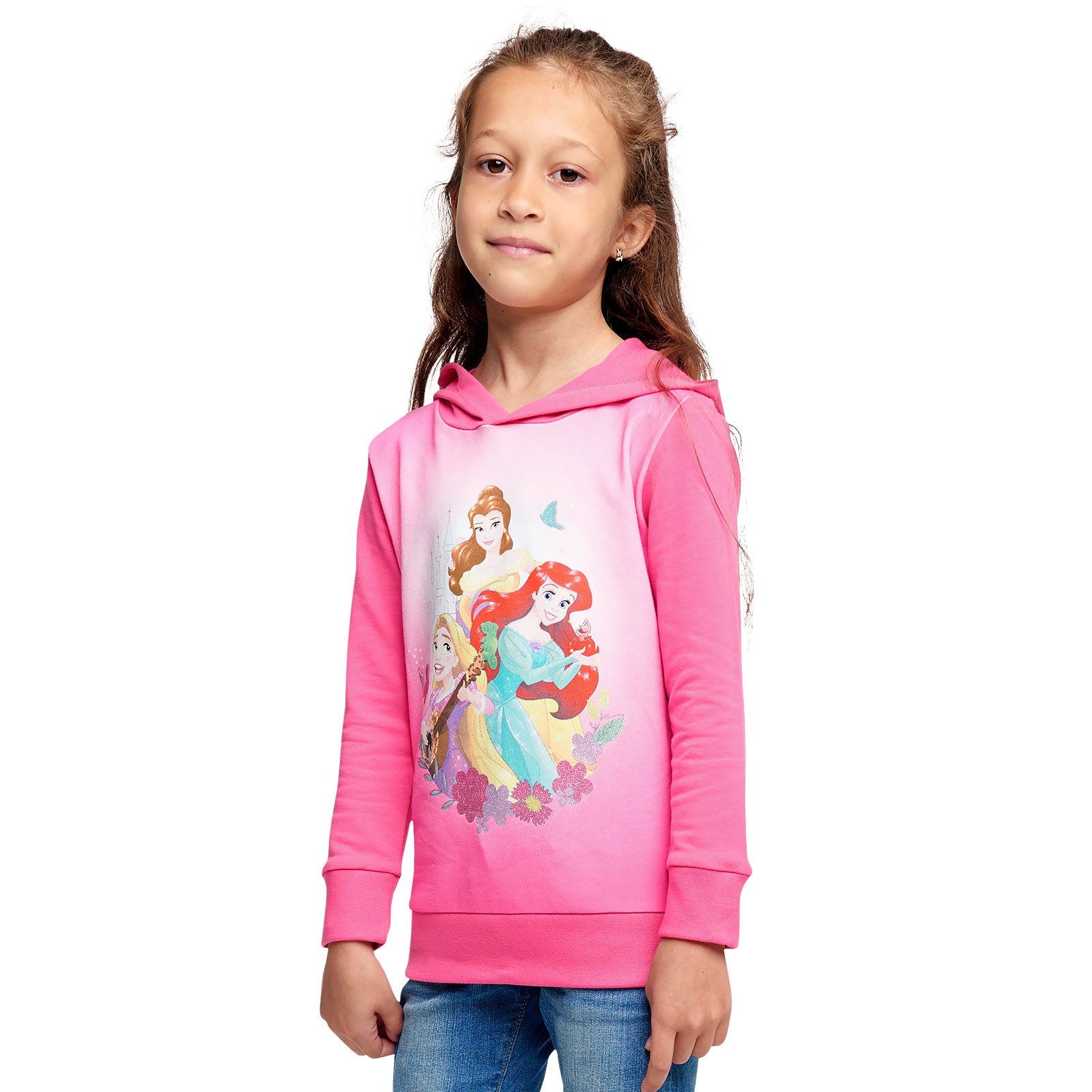 Immagine del prodotto Felpa con cappuccio Disney Princess per bambini rosa