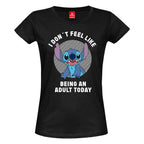 Immagine del prodotto Lilo & Stitch - No Adult T-shirt donna nera