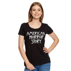 Immagine del prodotto American Horror Story - T-shirt da donna con logo nero
