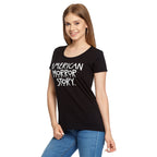 Immagine del prodotto American Horror Story - T-shirt da donna con logo nero