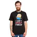 Immagine del prodotto Minions - No Adult Today T-shirt nera