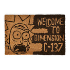 Produktbild Rick and Morty - Dimension C-137 Fußmatte