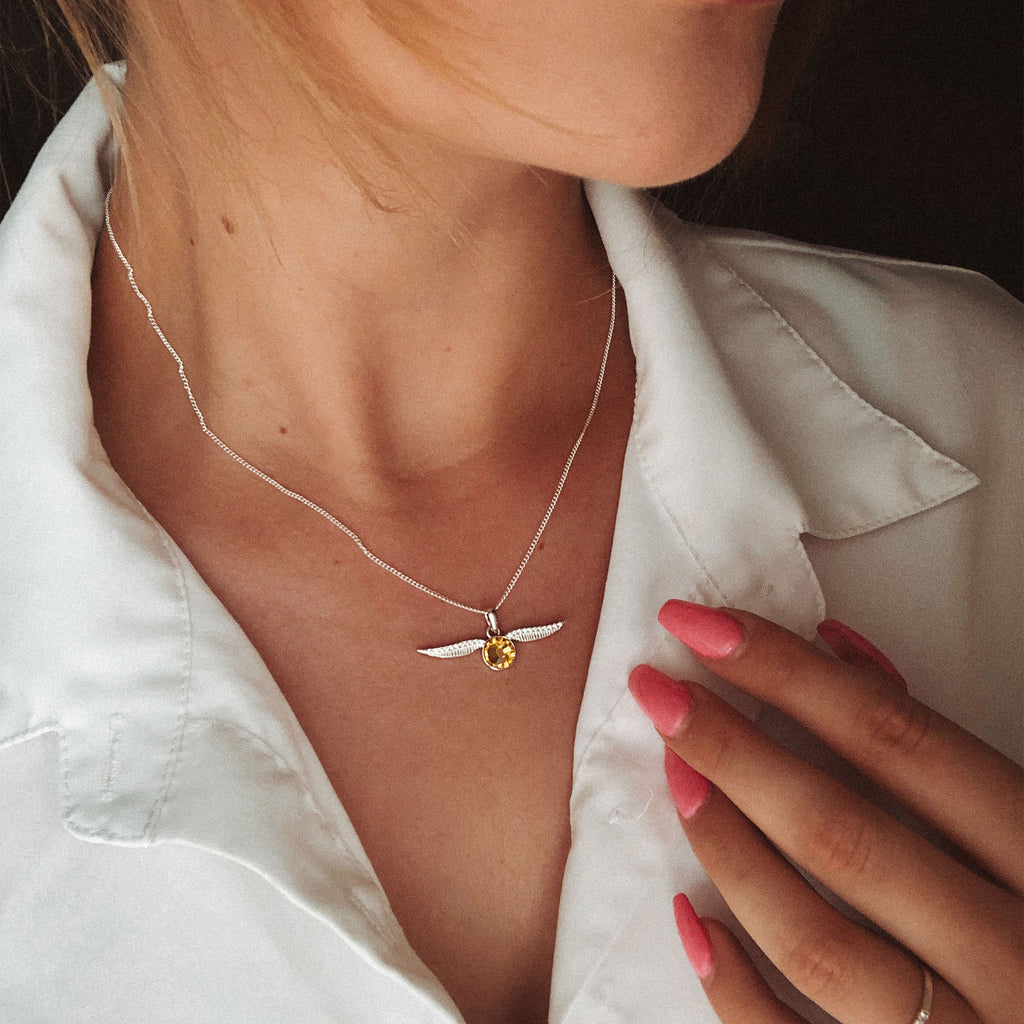 Produktbild Harry Potter - Schnatz Kette mit Kristall