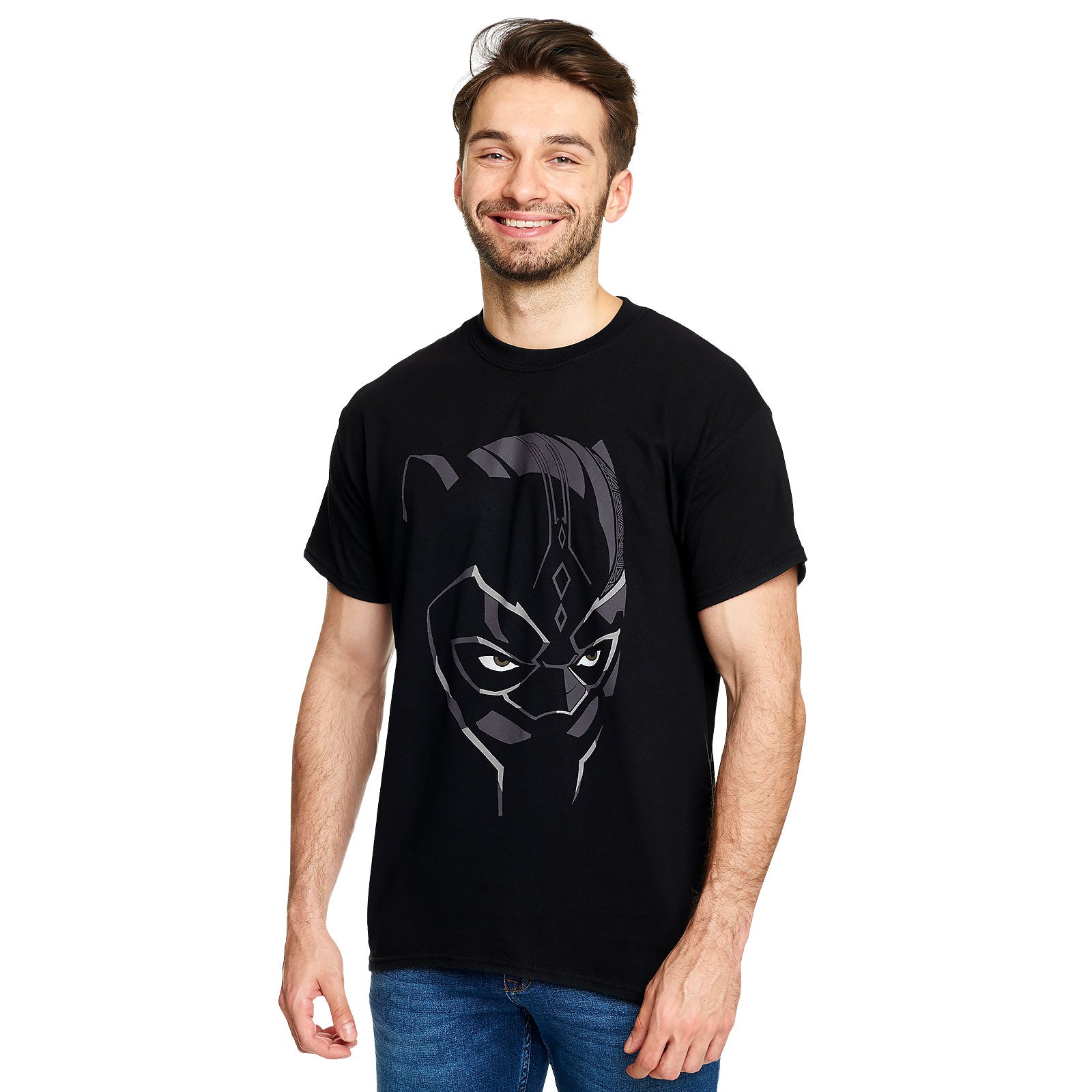 Image produit Black Panther - T-shirt masque noir