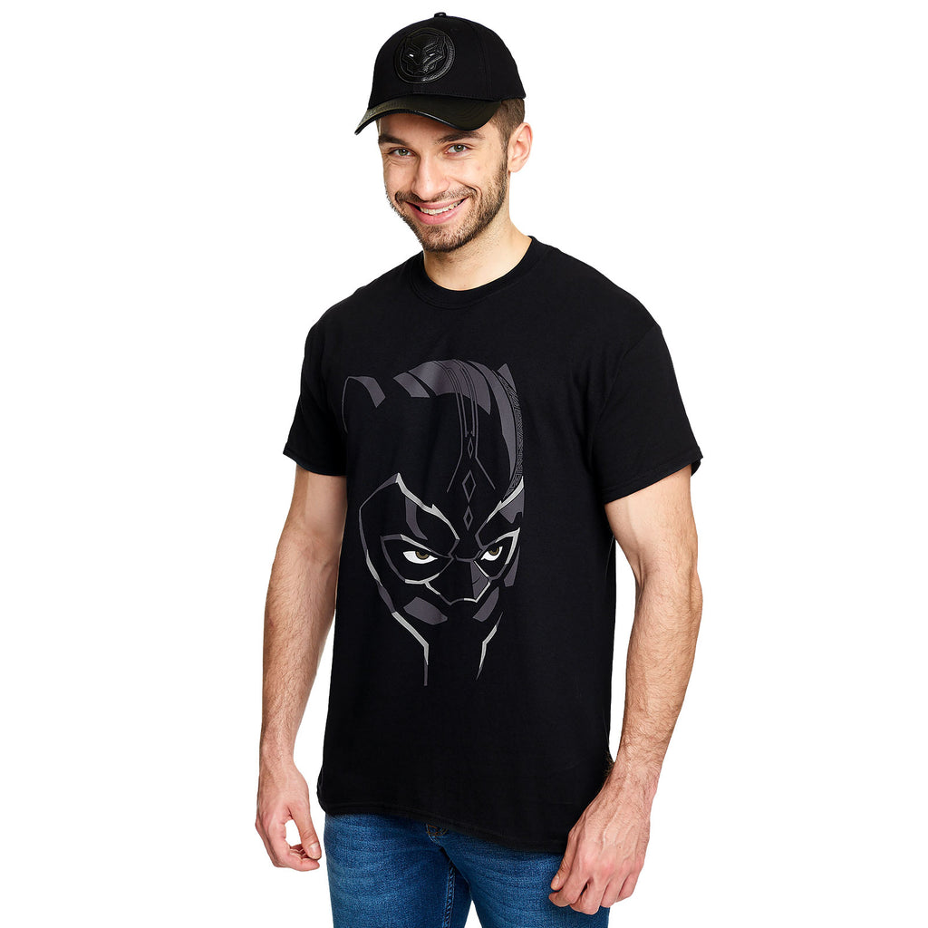 Image produit Black Panther - T-shirt masque noir