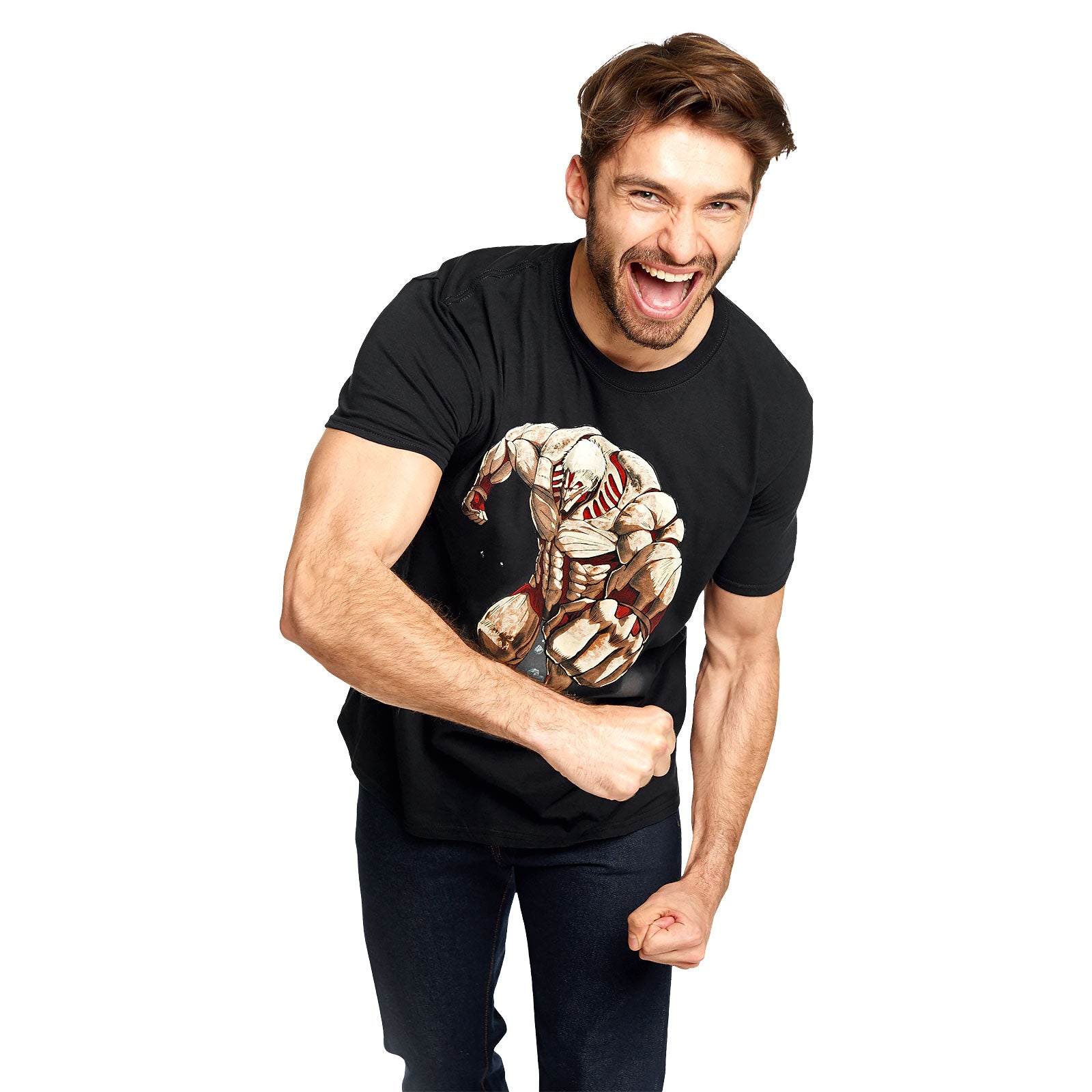 Produktbild Attack on Titan - Armored Titan T-Shirt schwarz