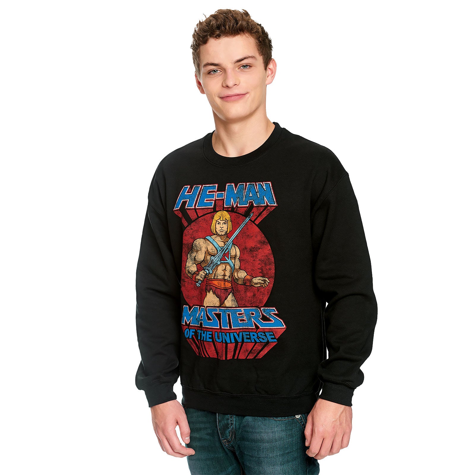Produktbild Masters of the Universe - He-Man Pose Sweater schwarz