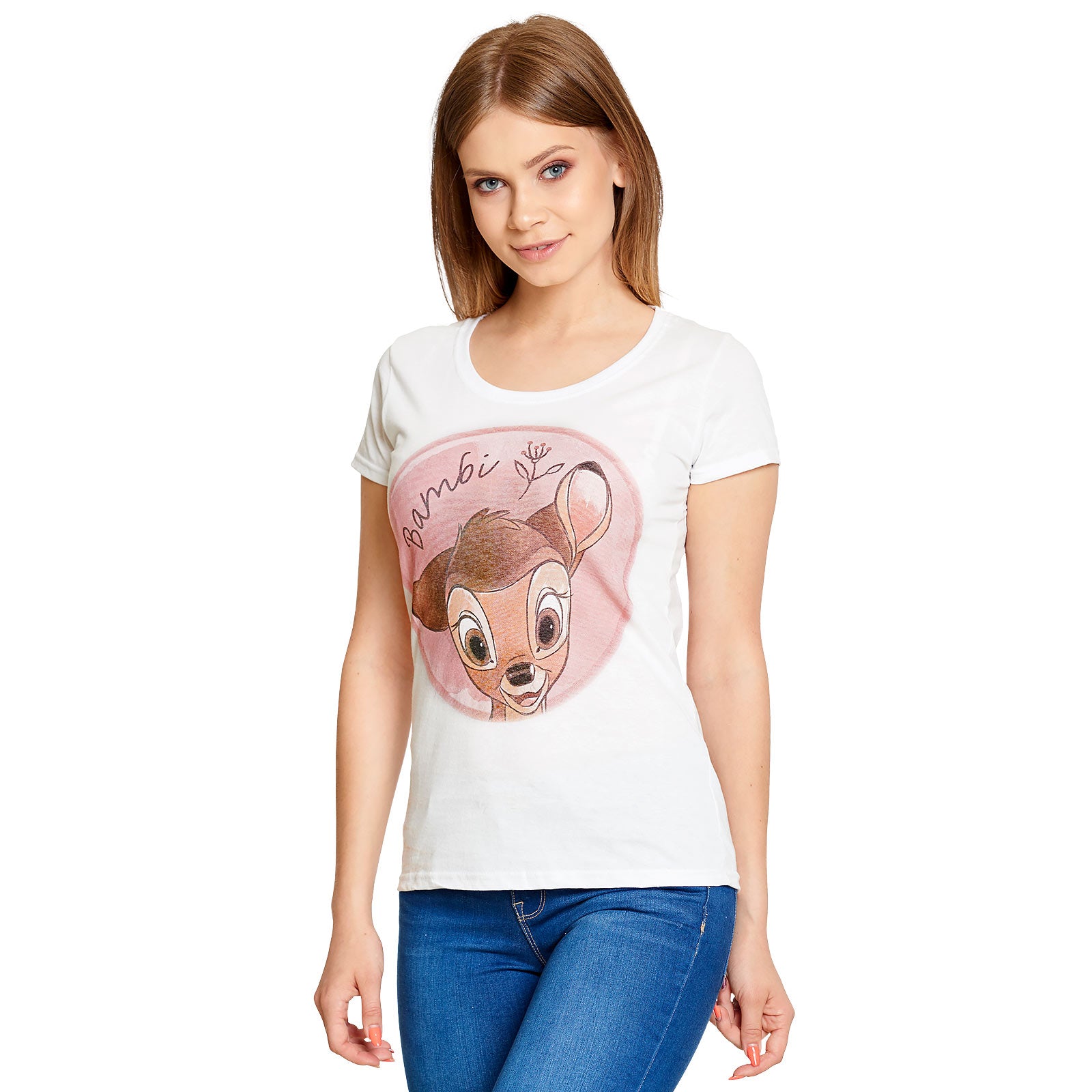 Immagine del prodotto T-shirt Bambi da donna bianca