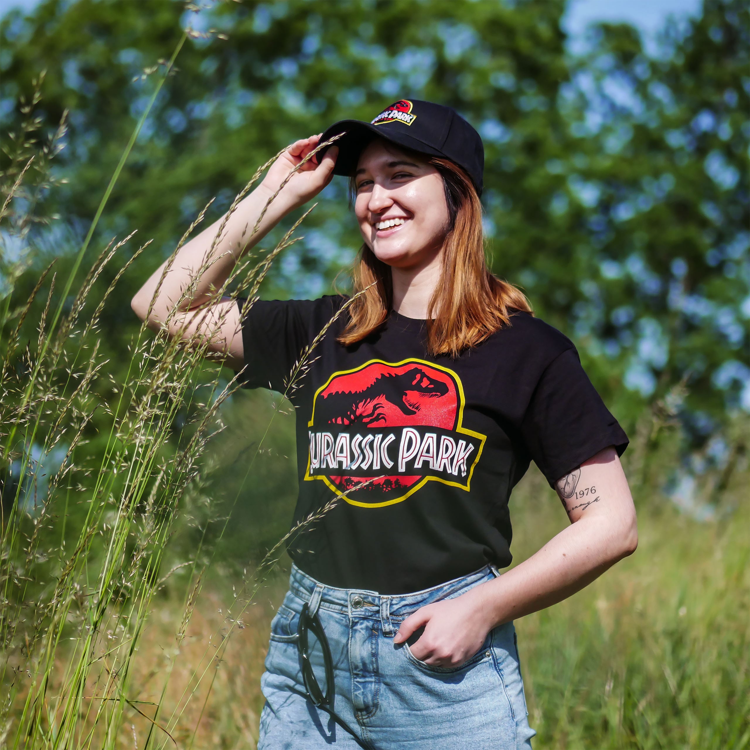 Immagine del prodotto Jurassic Park - Cappellino con logo del film nero
