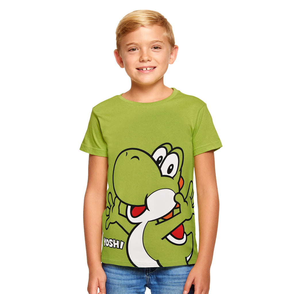 Image produit Super Mario - T-shirt Yoshi pour enfants vert
